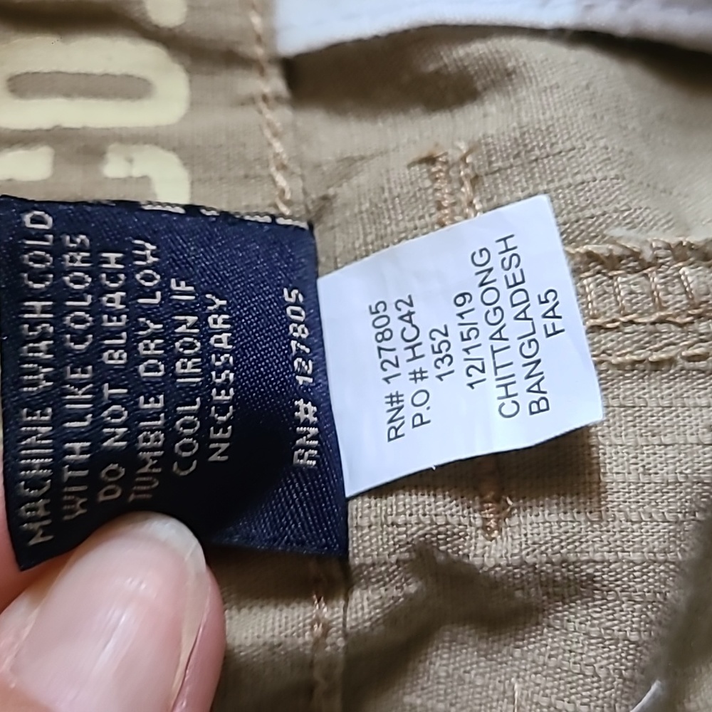 ⭐️NWT⭐️ U.S. Polo Assn. Boys Cargo Shorts | Size 18 - Picture 6 of 6